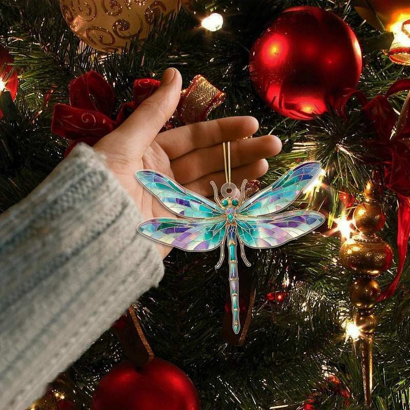 HONOCOOLS Store Dragonfly Suncatcher Ornament with Story Card, Dragon Fly Gifts for Women, Dragonfly Christmas Ornament, Gift Exchange Idea for Coworkers/Friends/Team (Sun-72) - Image 4
